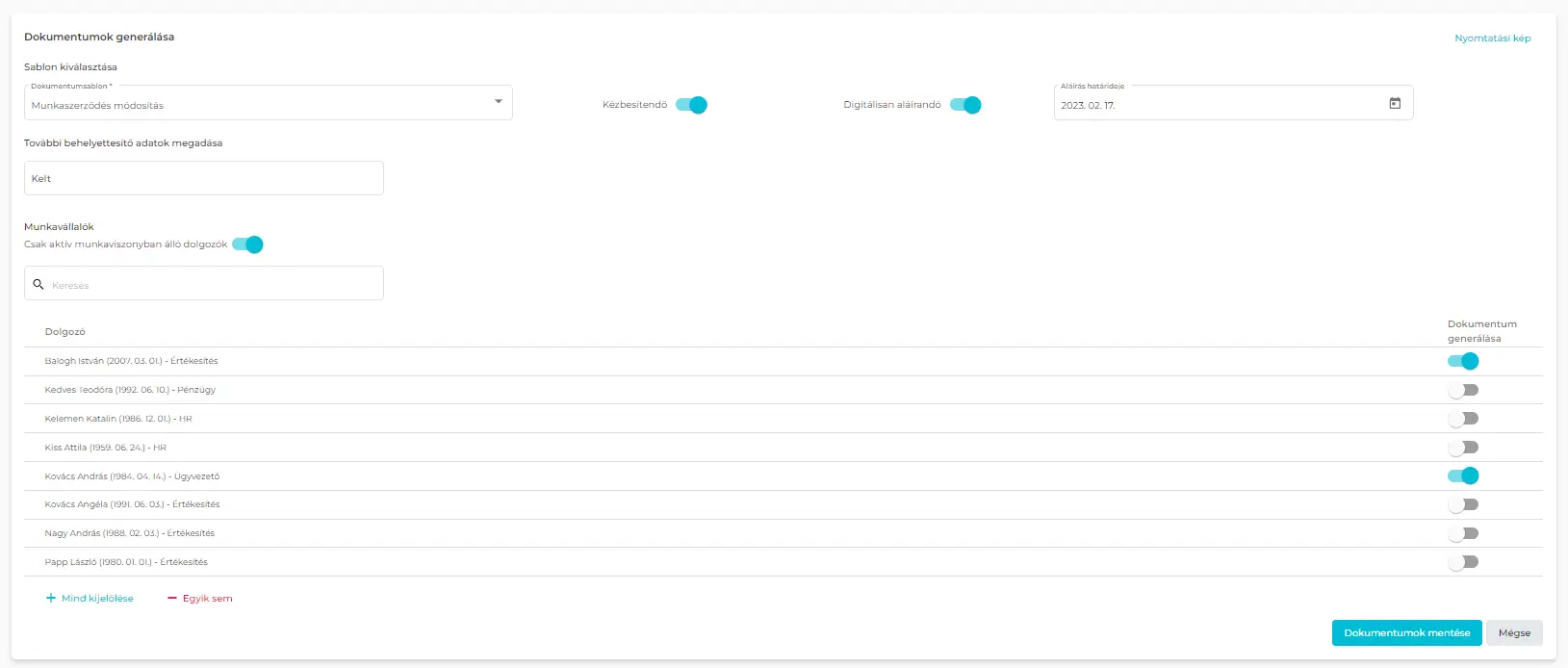 "digitálisan aláírandó dokumentum sablon"